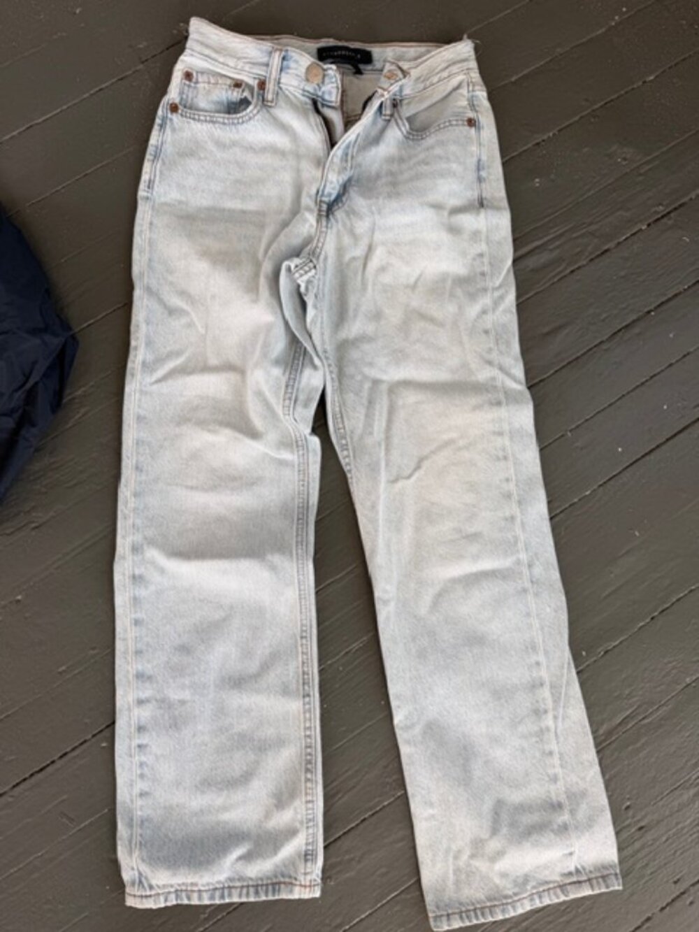 Aeropostale High Rise Baggy Jeans Size 000 Short $20